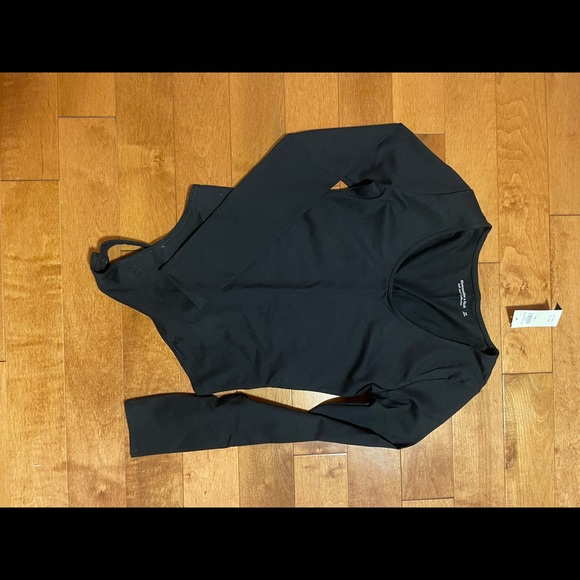 SOLD NWT Abercrombie seamless scoop neck bodysuit (XS) - Picture 3 of 3